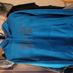 Under Armour men's size medium blue hoodie